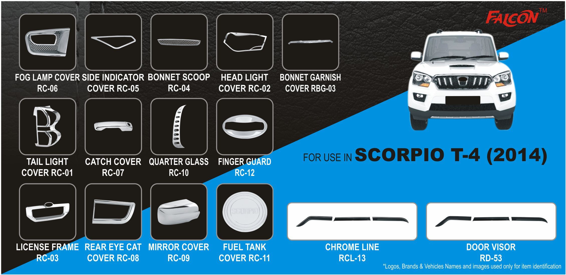 Scorpio Car Accessories All Series