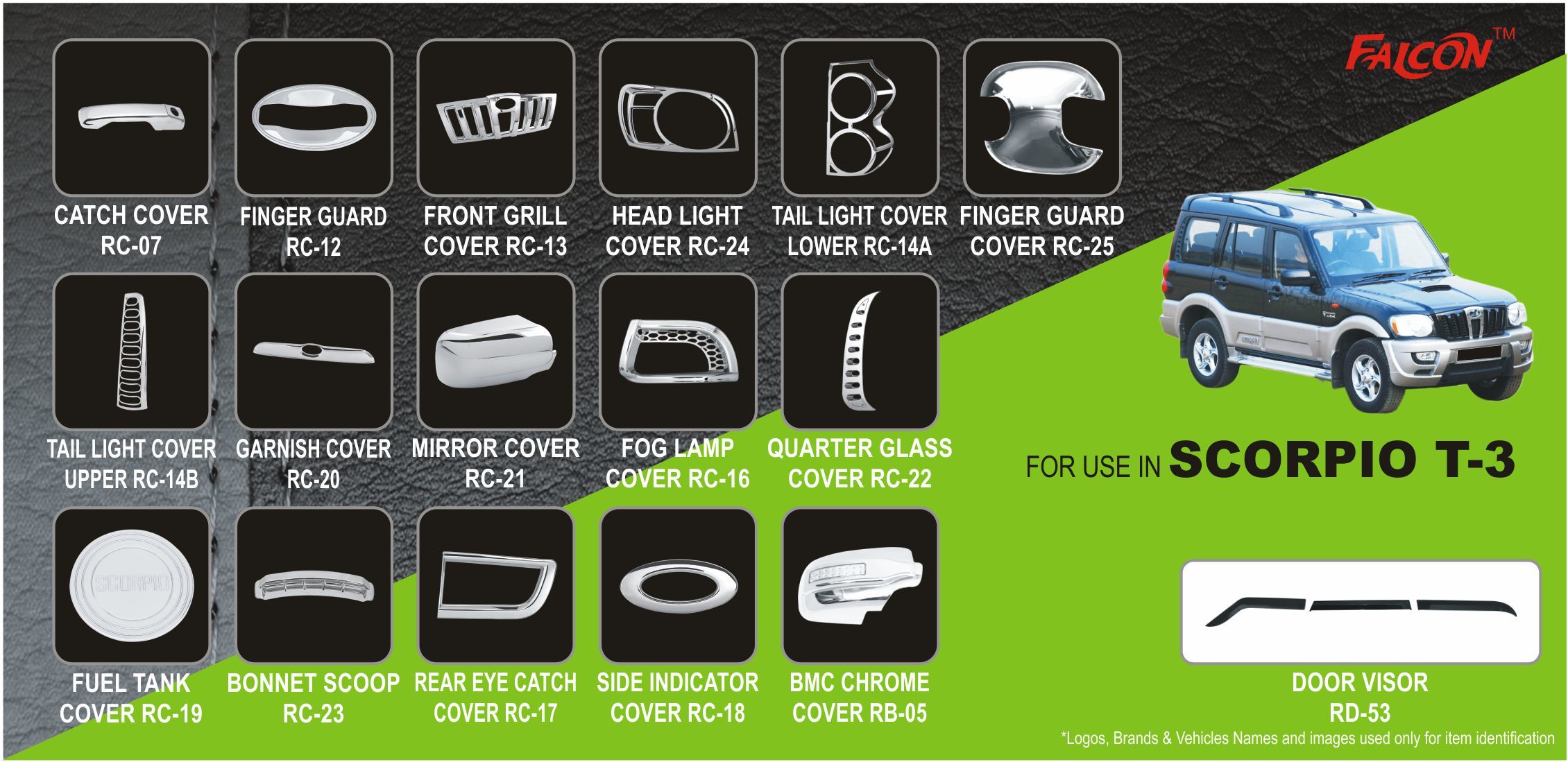 Scorpio Car Accessories All Series