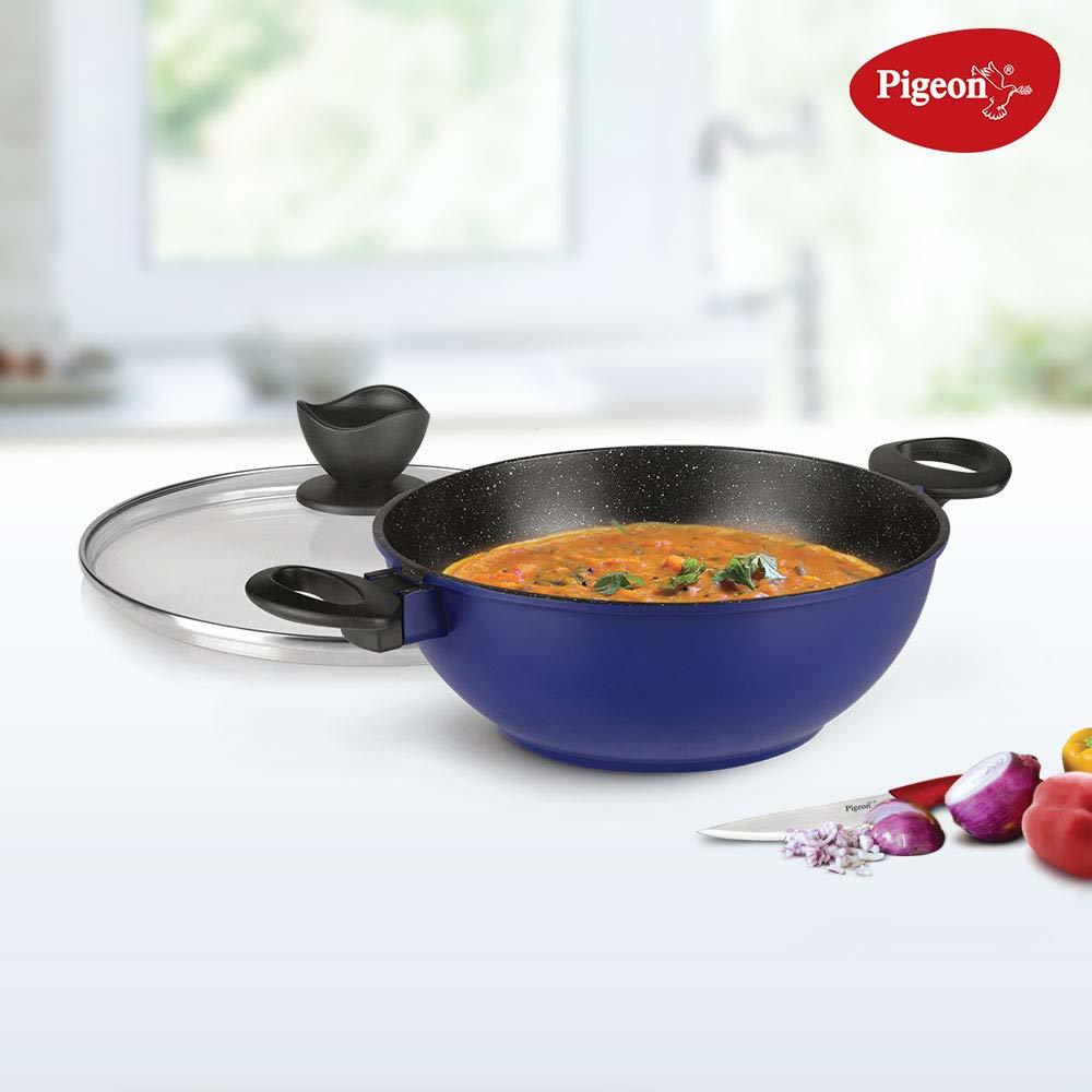Pigeon By Stovekraft Crest Non Stick Induction Base Kadai 240