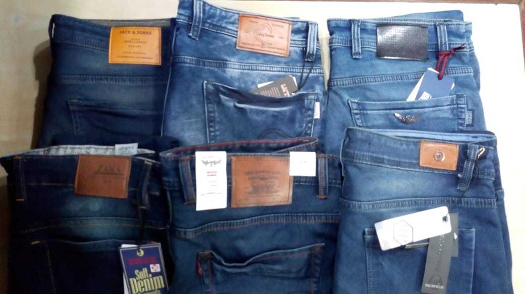 Multiple Shades Surplus Stretchable Branded Trousers With Brand Bill