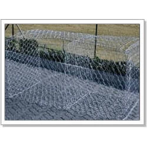 Gabion Basket - Steel, Galvanized, Silver | 2-4 Mm Aluminum Wire Mesh, Easy Assembly