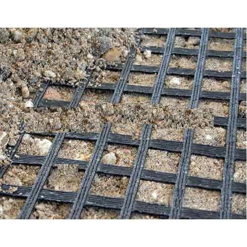 High Density Polyethylene Geo Grid - Flexible Design, High Tensile Strength For Soil Reinforcement | Ideal For Retaining Walls, Steepened Slopes, Embankment Support