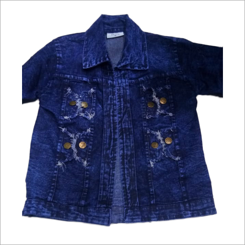 महिलाओं की फैंसी डेनिम जैकेट