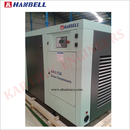 Air Compressor - Steel, Compact Size, 480V Electric, Screw Type | High Pressure, Energy Efficient, Low Noise, Easy Maintenance