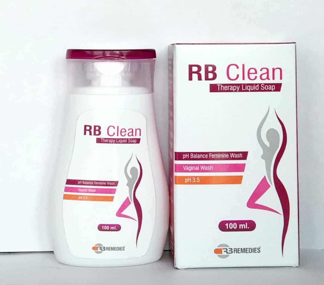 Vaginal Wash - Liquid Soap 100ml, Ph Level 3.5 , Daily Intimate Hygiene For Maintaining Vaginal Ph Balance In Pink Carton Packaging
