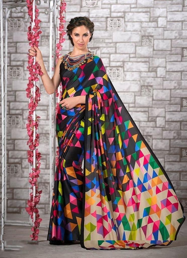 Multi Color Fancy Saree