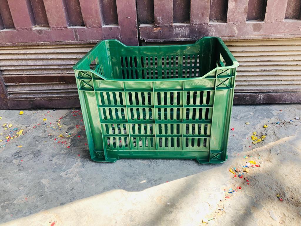 Plastic Orange Crates Load Capacity: 20 Kilograms (Kg)