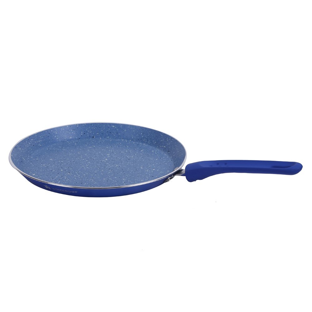 Wonderchef Royal Velvet Plus Induction Base Cookware Set, 4-pieces, Blue