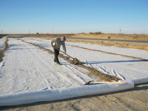 Geo Textiles In Fly Ash Management Project For Road - Characteristics: Environmental Friendly