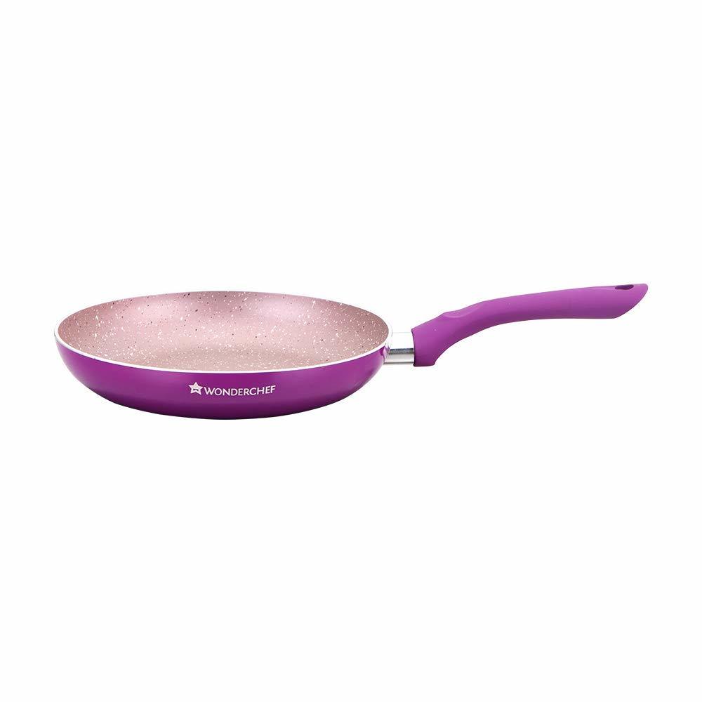 Wonderchef Royal Velvet Combo Aluminium Cookware Set, 2-pieces, Purple