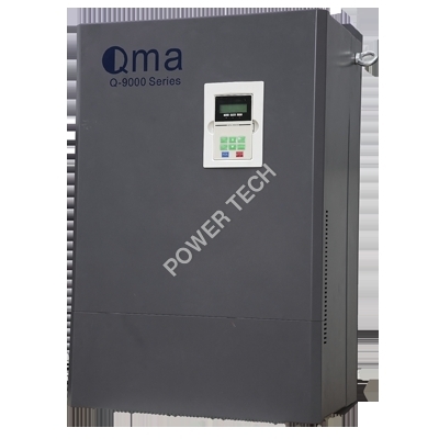 High Performance Vector Control Inverter - Plastic and Metal, Medium Size, Black Color | 415V Input, Pure Sine Wave Output, 99% Efficiency