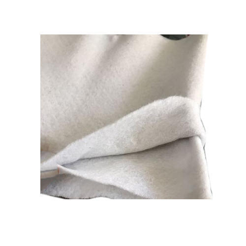 Plain Pp Filtration Geotextile - Color: White