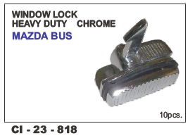 Window Lock Heavy Duty Chrome Mazda Bus Lh/rh Vehicle Type: 4 Wheeler