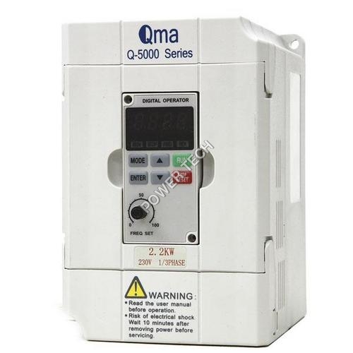 QMA Variable Frequency Drive - Plastic and Metal Construction, Medium Size, White Color | 0.75~630 kW Rated Power, 1 Year Warranty, Energy Efficient Design