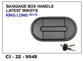 Baggage Box Handle Latest W/keys King Long Bus Vehicle Type: 4 Wheeler