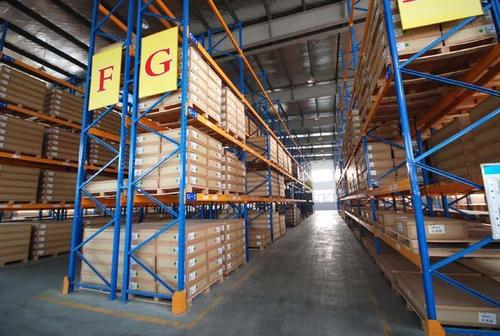 Heavy Duty Pallet Rack - Steel Frame, Adjustable Height, Load Capacity Up to 4000 lbs | Ideal for Warehouse Storage