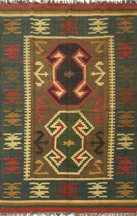 घर की सजावट किलिम रग