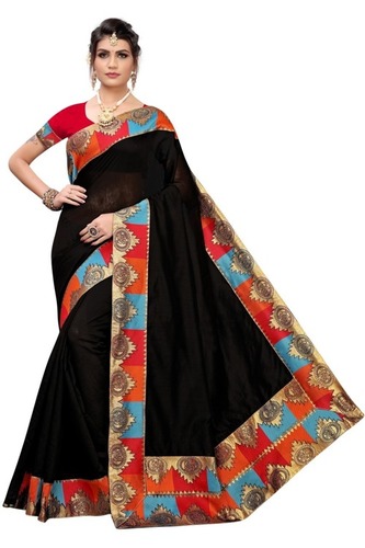 chanderi cotton designer saree