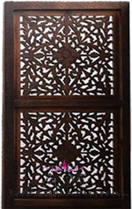 Indian Design Wooden Room Partition Application: Interior