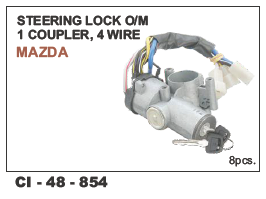 Steering Lock O/M Coupler 4 Wire Mazda Warranty: Yes