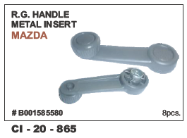 Rg Handle Meta Insert Mazda - Metal Alloy, 4 Wheeler Compatibility | Warranty Included, Engineered for Durable Performance