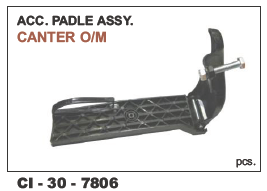 Acc Padle Assy Canter O/m - 4 Wheeler Vehicle | Warranty Included, Durable Design For Reliable Performance