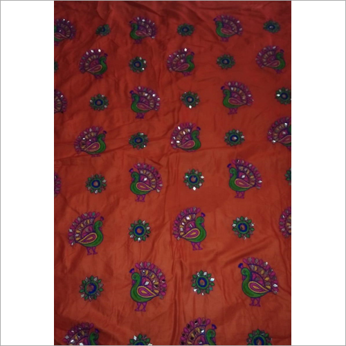 लाल फैंसी ट्रेडिशनल दुपट्टा