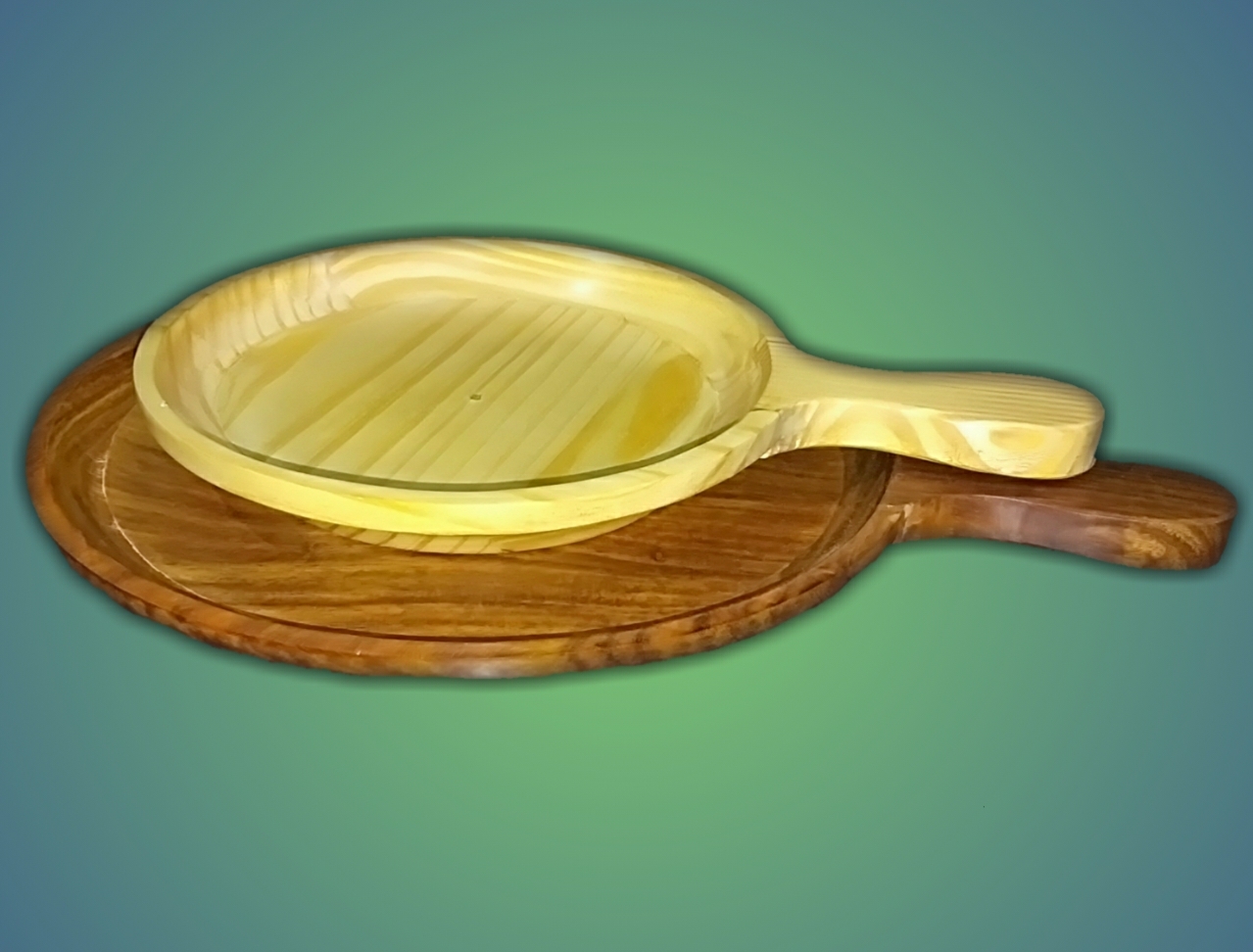 Chopping Board Wooden Sizler Tray