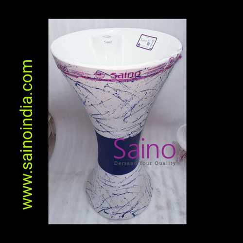 किसी भी रंग का वन पीस डिज़ाइनर इंटीग्रेटेड फुल पेडस्टल