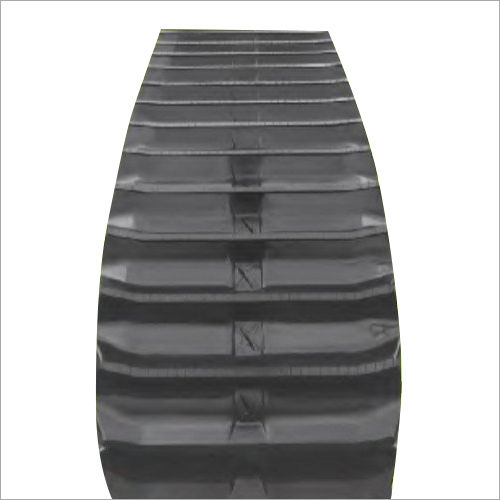 Black Combine Harvester Rubber Track