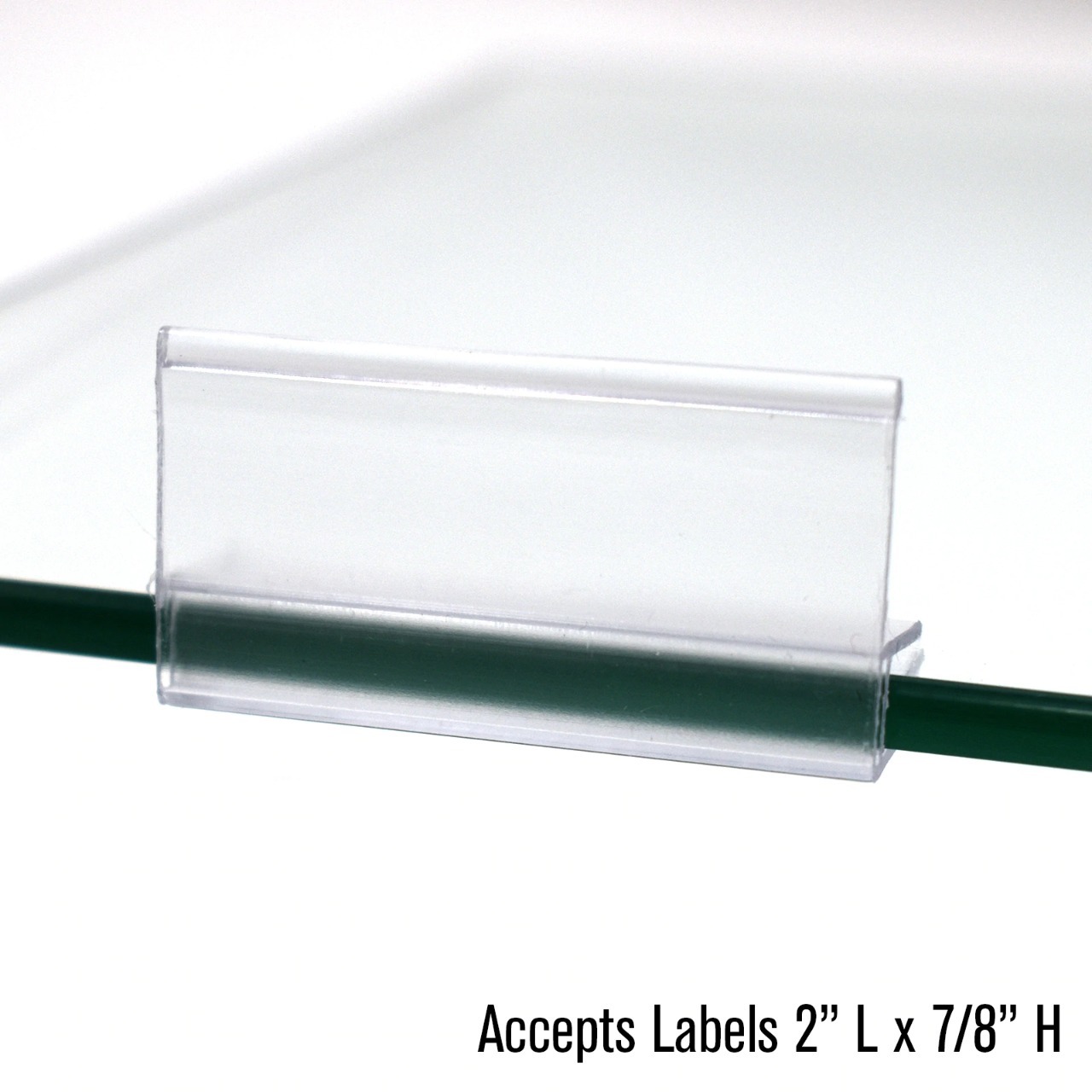 White Shelf Labels