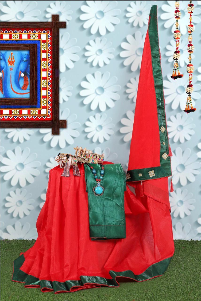 New Design In Zoya Silk - Lace Trim, Multi-color Palette | Fabric Type: Zoya Silk, Features Designer Blouse Piece, Suitable For All Seasons