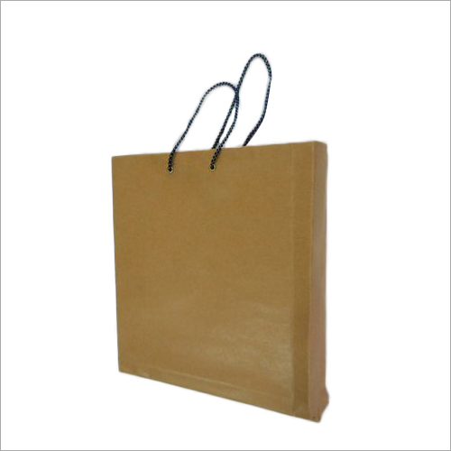 Kraft Paper Bag - Kraft Paper, Various Sizes, Brown Color | Rope Handle, Recyclable, Trendy Designs, Quality Checked