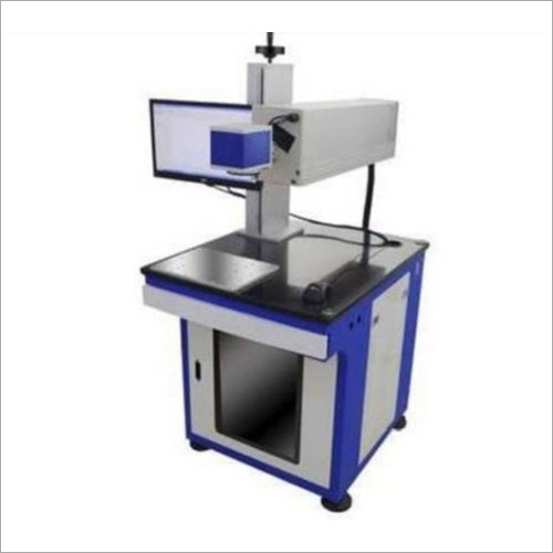 CO2 Laser Marking Machine - Semi-Automatic, Up to 7000 mm/s Marking Speed, Efficient Air Cooling | New with 1-Year Warranty, Compact Ergonomic Design