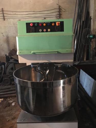 High Speed Spiral Mixer - Heavy Steel Structure, 90 Kg Capacity | Auto Electric Control Panel, Optimal Mixing Time 8-10 Minutes, Up to 75% Water Absorption, Ideal for Dough Texture