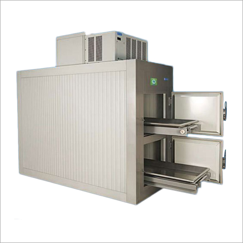 Blue Star Mortuary Chamber - Stainless Steel, Double Walled Structure | Subzero Cooling Mechanism, Durable Design For Body Preservation