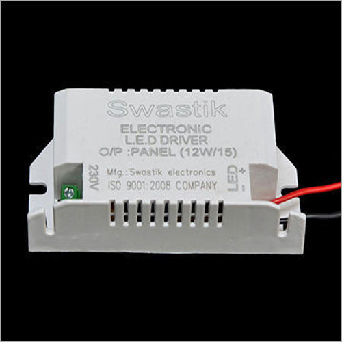 12 W LED Drivers - PVC Material, 230 V Supply Voltage, 1 Amp Output Current | Regulates Forward Voltage, Prevents Thermal Runaway