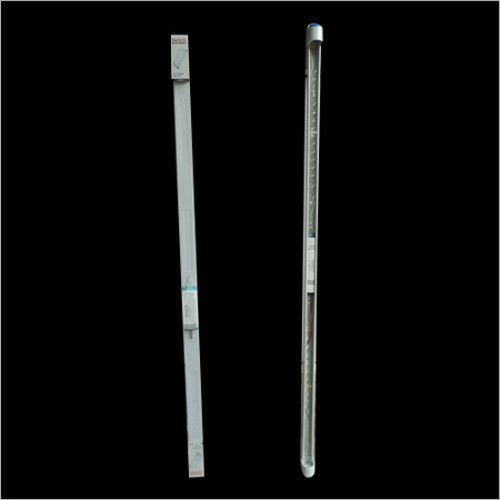 Ceiling Tube Light Fitting - Aluminum & Crystal, Cool White LED & Fluorescent, 220-240V Flameproof Fitting