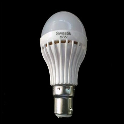 5 W Ac Led Bulb - Ceramic Body, 200v-250v Voltage, White Light | Indoor & Outdoor Application, Power Consumption 5 W