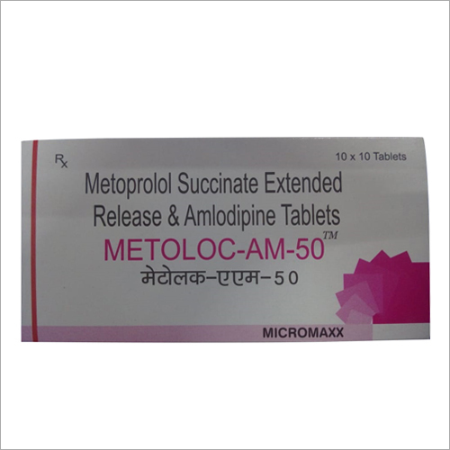 Metoprolol Succinate Extended Release And Amlodipine Tablets General Medicines