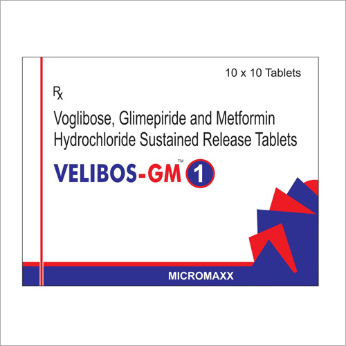 Voglibose, Glimepiride And Metformin Hydrochloride Sustained Release Tablets General Medicines
