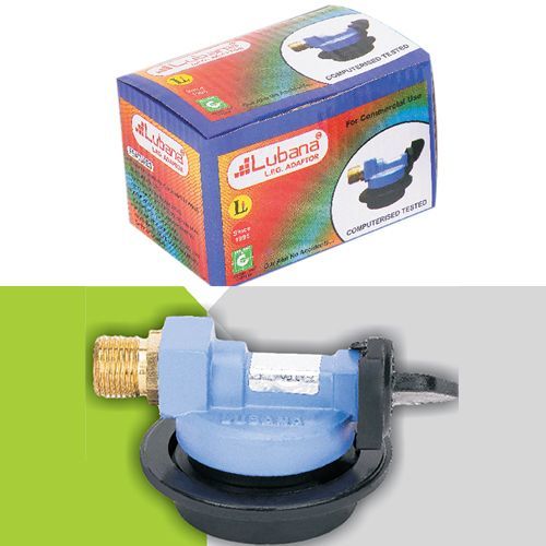 Lpg Adapter - Zinc And Brass | 25mm Size, 180 Grams Weight, High Pressure Compatibility, Ideal For Auto Gas Cars And Motorhomes