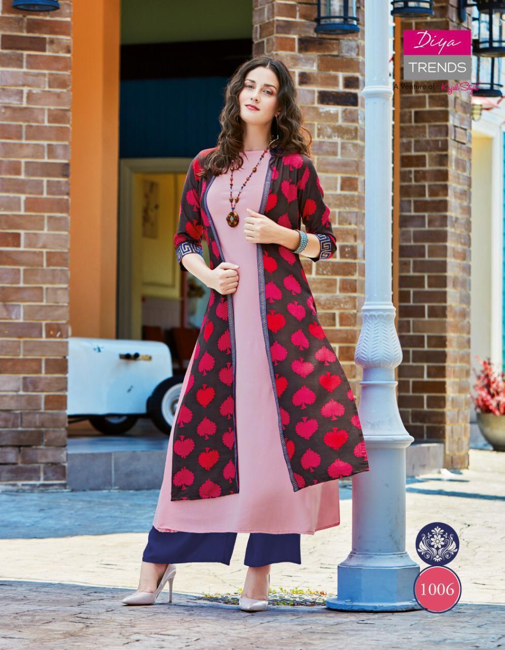 Multi Color Rayon Kurti