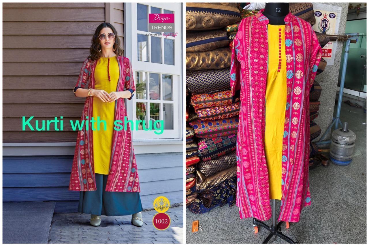 Multi Color Rayon Kurti