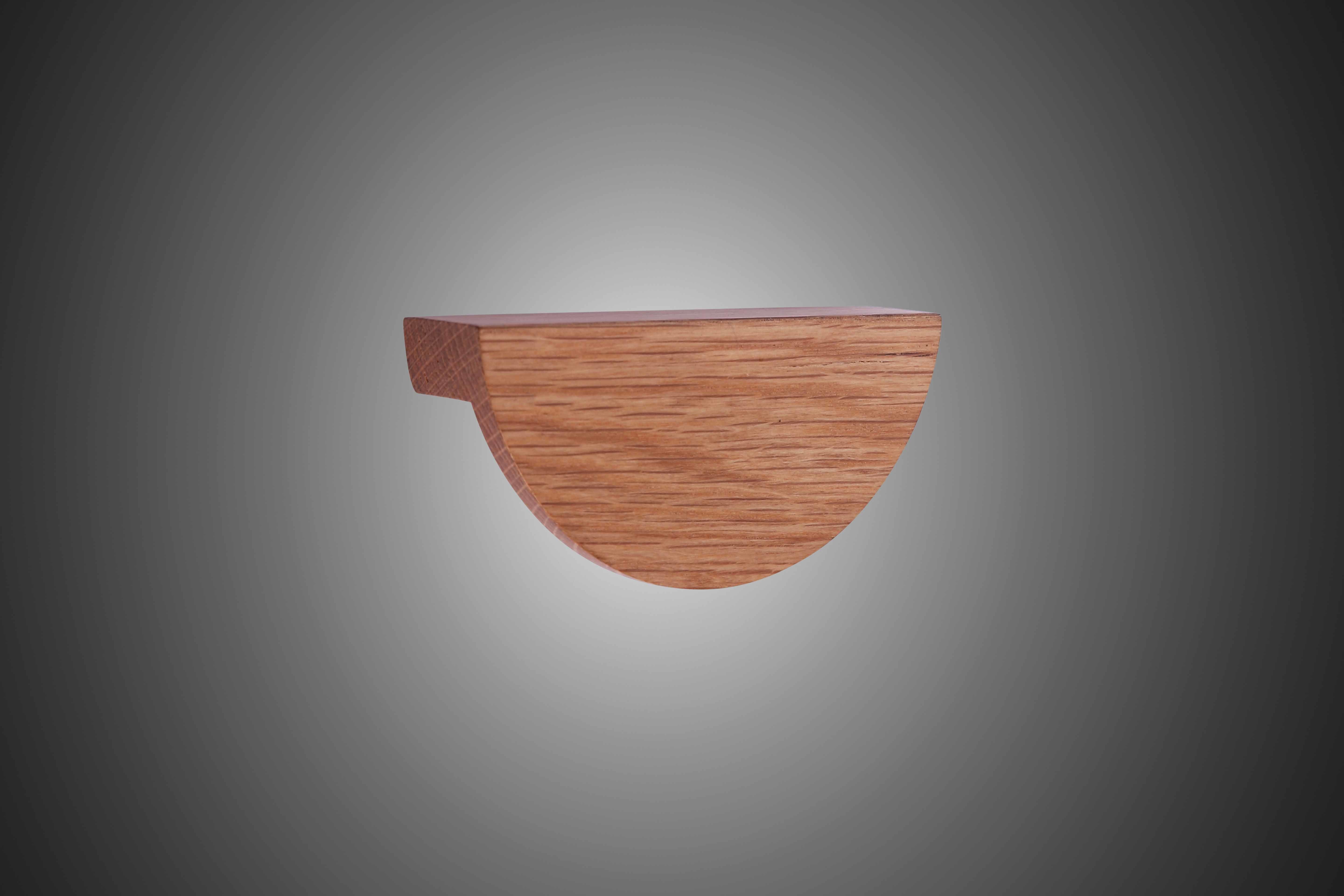 Knob Wood Drogo Knob Application: Drawer Fitting