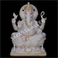 भारतीय संगमरमर गणेश प्रतिमा
