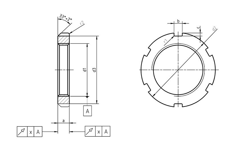 Din70852 Lock Nut