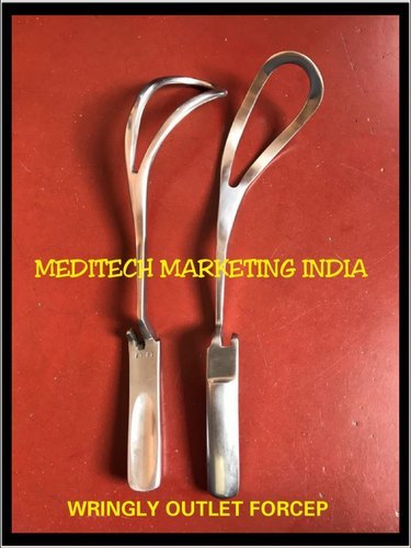 WRINGLY OUTLET FORCEPS - Stainless Steel, Basic Surgical Instrument, 20 Grams | Free Shipment on Bulk Purchase, Discount Pricing on Volume Purchase, Contract Manufacturing Service