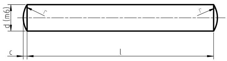 Din 7 Dowel Pin