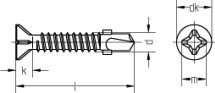 Din 7504o Self Drilling Screws